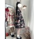 Miss Point Strawberry Pictorial Blouse Salopette JSK and One Piece(Reservation/2 Colours/Full Payment Without Shipping)